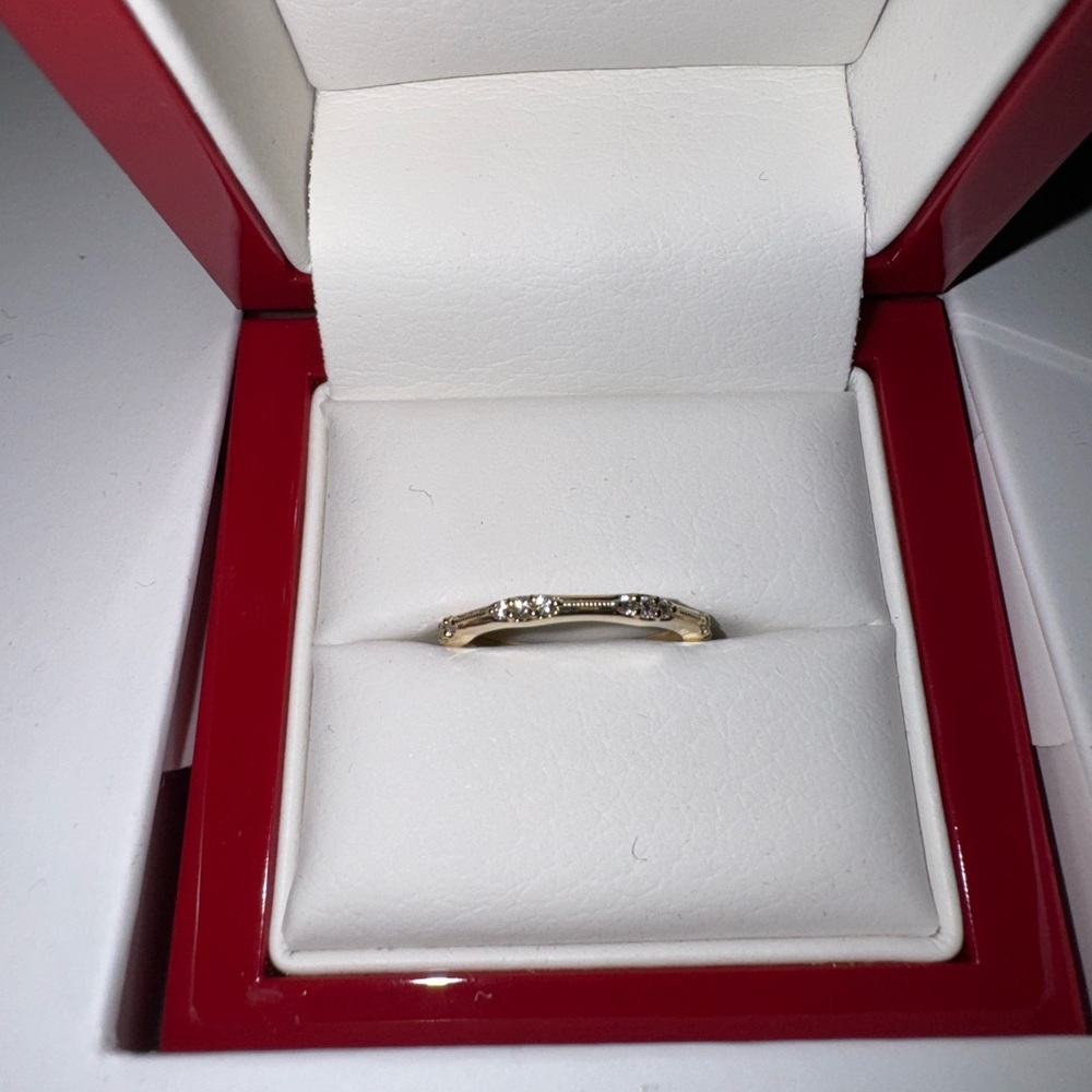 James Allen Vintage Diamond Wedding Ring